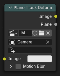 Plane Track Deform Node.