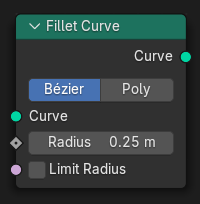 Noden Fillet Curve.