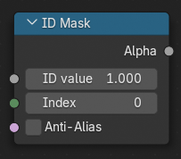 ID Mask Node.