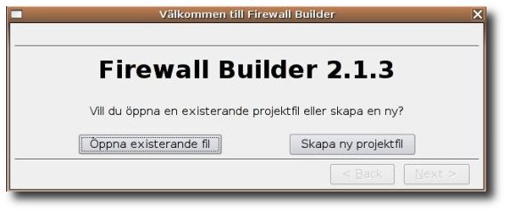 Firewall Builder på svenska